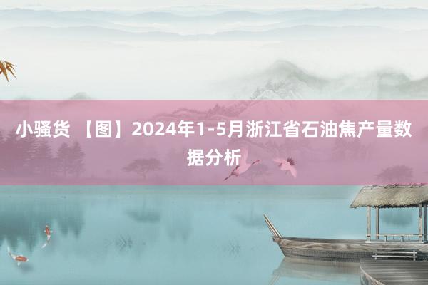 小骚货 【图】2024年1-5月浙江省石油焦产量数据分析